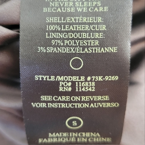 Blank NYC Suede Moto Leather Jacket S Grey NWT - Picture 8 of 9